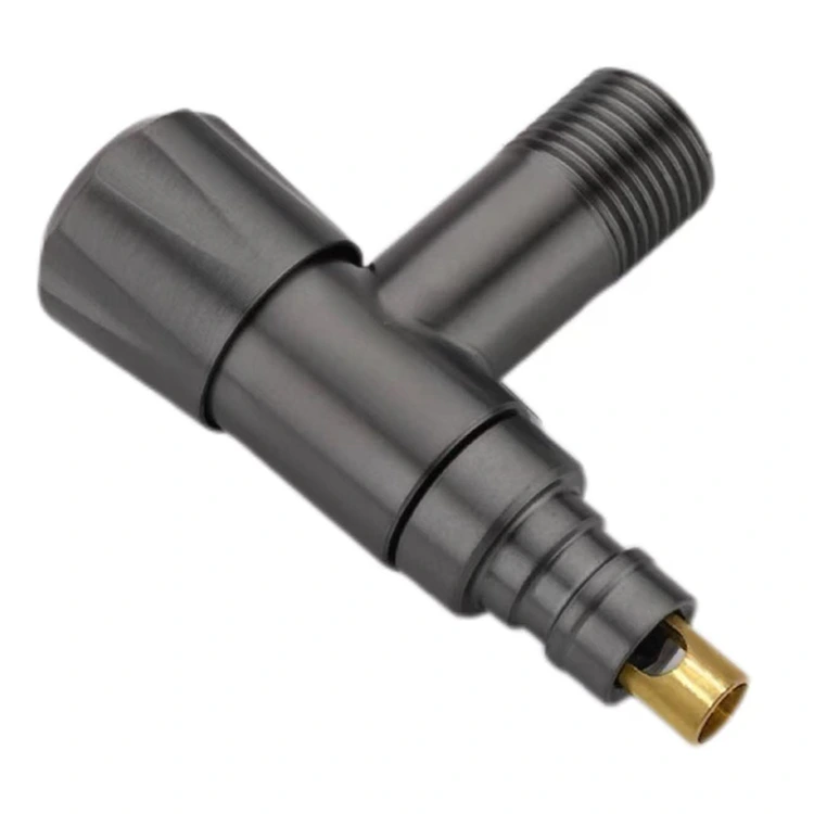 Црно дијамантско копче за стоп вентил