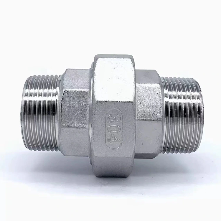 Двоен машки конец Унија за водовод