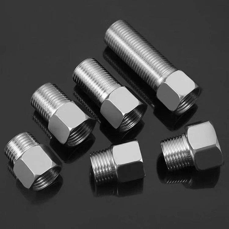 Industrial Grade Hexagonal Male x Female Threaded Connector (2)